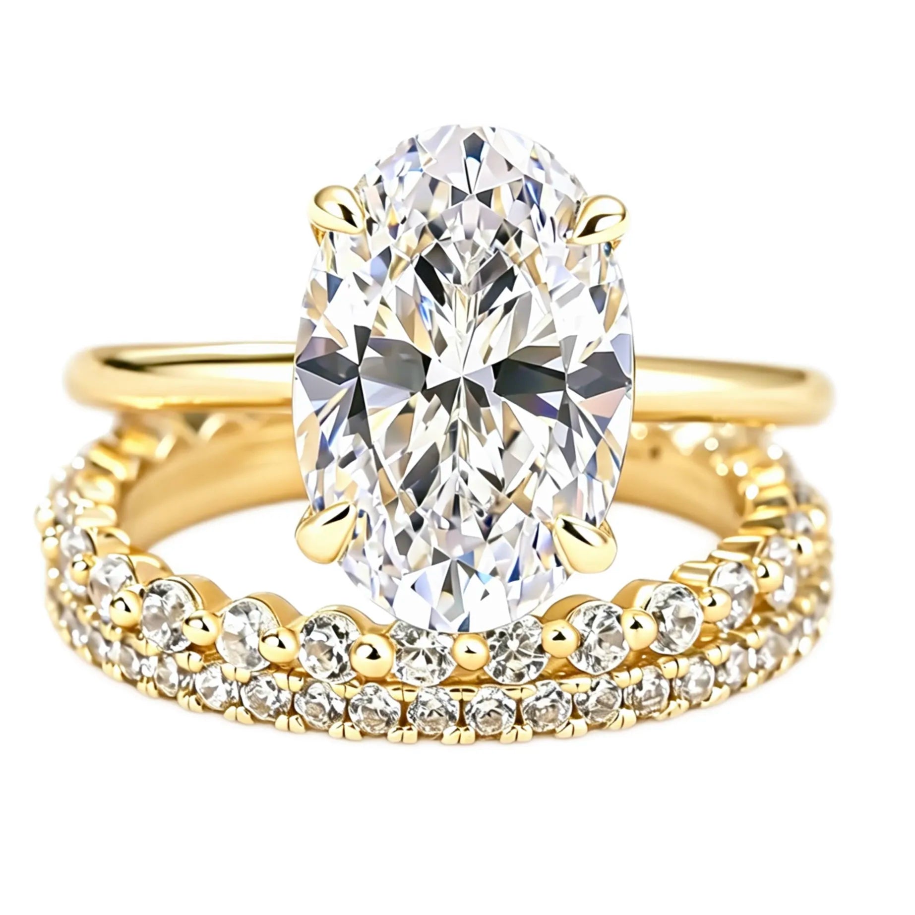 Theia Oval Diamond Ring｜925 Sterling Silver